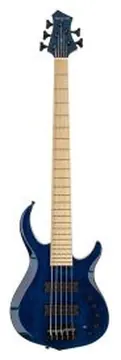Sire M Series M2 Marcus Miller 5-String Bass Guitar Transparent Blue M2+ 5/TBL