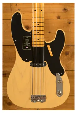 Fender 75th Anniversary American Vintage II 1951 Precision Bass®, Maple Fingerboard, Butterscotch Blonde