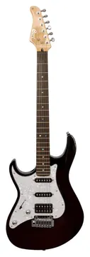 Cort G250GBK Guitare Electrique Gaucher Noir