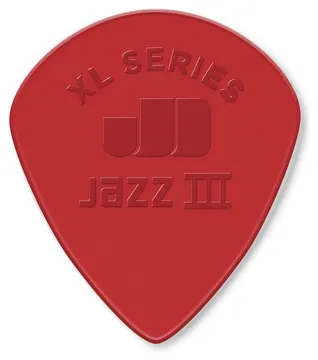 Dunlop Nylon Jazz III XL XL Rood 1,38 mm, Set van 6
