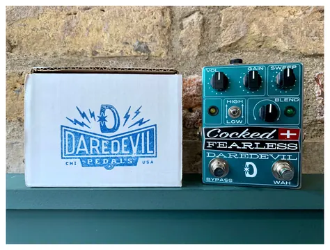 Daredevil Pedals Cocked & Fearless Distortion/Wah