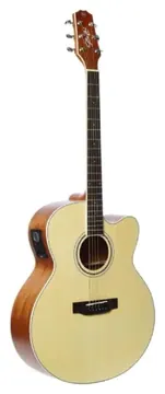 Seizi Jumbo Shogun Cutaway Natural