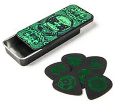 Dunlop ILoveDust Pick Tin Green
