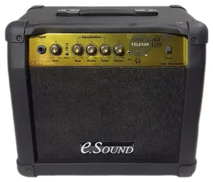 E. Sound Amplificador de Guitarra E. Sound CG 108 - 30W com Speaker 8