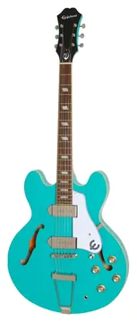 Epiphone Casino Turquoise Chitarra Semiacustica
