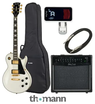 Harley Benton SC-500 WH Vintage Serie Bundle