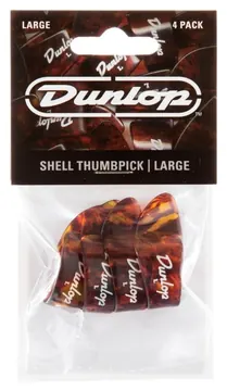 Dunlop Shell Duimplectra Large - 4-pack