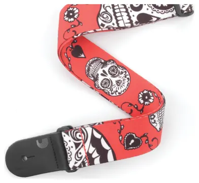 Daddario D`Addario Red Sugar Skulls