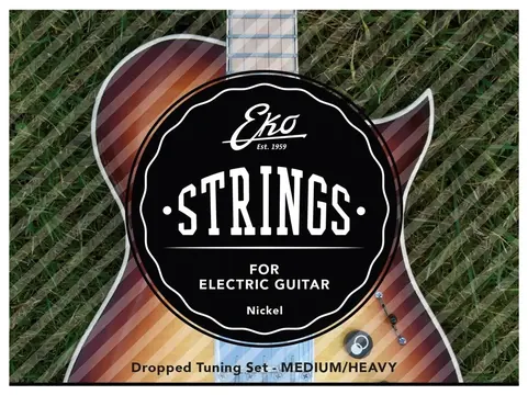 Eko Electric Guitar Strings 10-52 Light Top Heavy Bottom