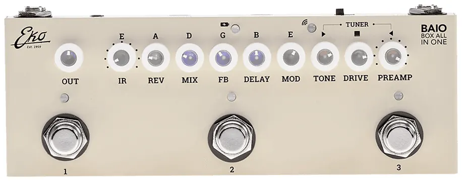 Eko Baio Box All In One Multi Effect Pedaal