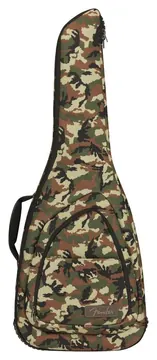 Fender FE920 Gig Bag Woodland Camo Borsa imbottita per chitarra elettrica