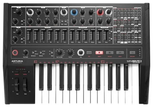 Arturia MiniBrute 2 Noir Sintetizador Edição Limitada