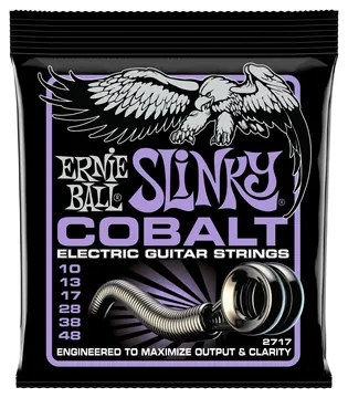 Ernie Ball 2717 Slinky Cobalt Ultra 010-048 Saiten für E-Gitarre