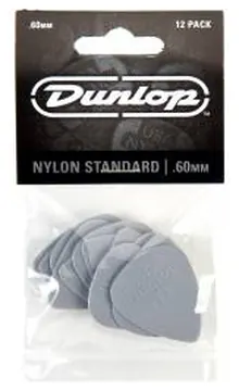 Jim dunlop 44P60 Nylon Standard 44 PACK DE 12 - 0.60MM
