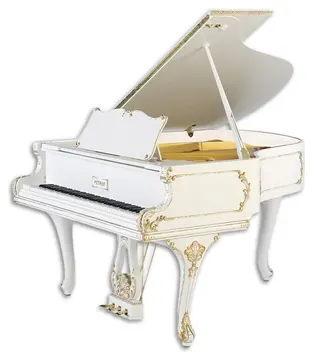 Piano de Cauda Petrof P173 Breeze Rococo Style Collection