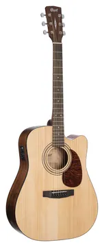 Cort Gitaar Earth60ce Naturel Open Pore