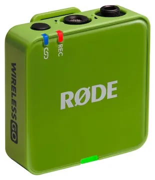 Rode Wireless Go Gen 3 Dual Green Digitales Drahtlos-Mikrofonsystem