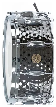 Gretsch Drums Gretsch 14"x6,5" Hammered Black Steel Snare
