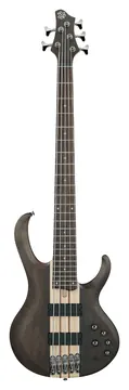 Ibanez Baixo Ibanez BTB605 TGF Transparent Grey Flat 5 Cordas