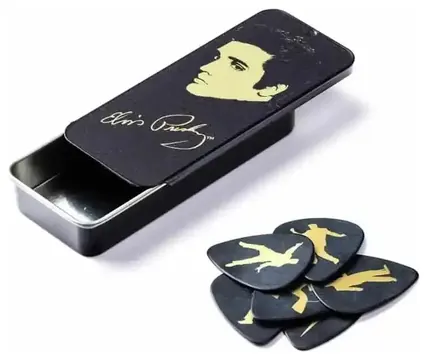 Dunlop – Elvis Presley – Portrait Pick Tin – 6 Picks – Medium Gauge