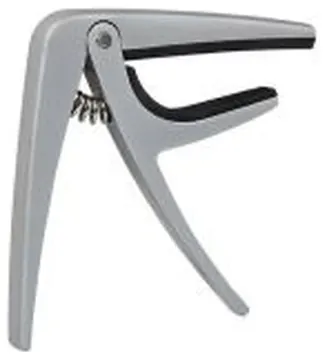 Boston Spring Loaded Capo for Acoustic & Electric - Titanium