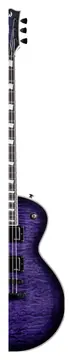 ESP LTD EC-1000 Quilted Maple See Thru Purple Sunburst Left Handed