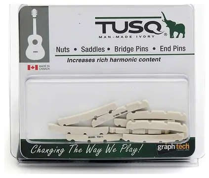 Graph Tech TUSQ LQ-1204-10 10-pack electric bass nuts (Fender Precision Bass)