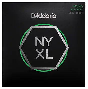 Bass Guitar Strings D'Addario NYXL4095 Long Scale Super Light, 40-95