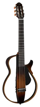 Yamaha SLG200N TBS Tobacco Brown Sunburst Eletroacústico Silent Nylon C/ Bag