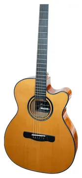Merida DG-15SPOMCES Westerngitarre – Orchestra Model, Zeder massiv, Spalted-Ahorn-Boden, Cutaway