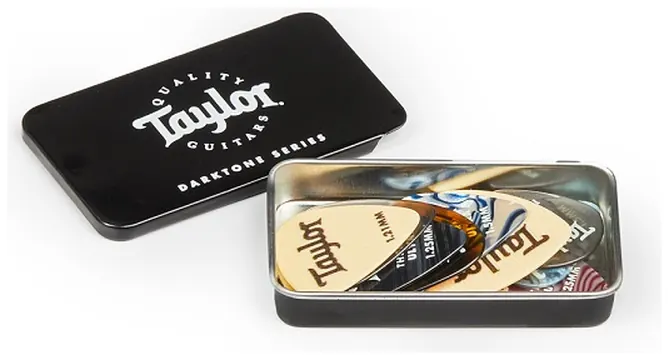 Taylor Pick Tin Sampler Darktone Series
