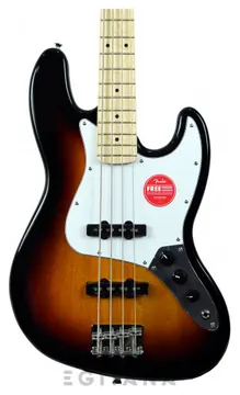 Fender Squier Affinity Jazz Bass 3-color Sunburst Maple Fingerboard