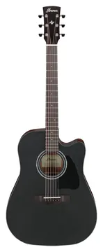 Ibanez AW247CE-WKH Weathered Black Artwood