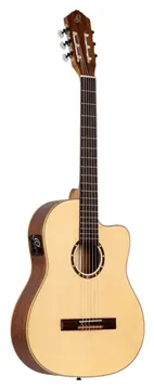 Ortega RCE125SN Nylon Sting w/Thinline Body