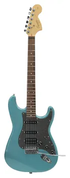 Squier Affinity Strat HSS RW Lake Placid blauw