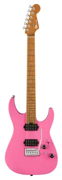 Charvel PM DK24 HH 2PT CM BBG Pink