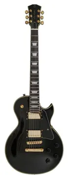 Larry Carlton L7V BK EN Guitare Electrique "les Paul" Noire