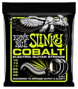 Ernie Ball 2721 Cobalt Regular Slinky 10-46