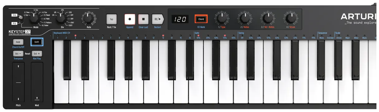 Arturia Keystep 37 Black Limited Edition