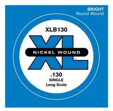 D`Addario XLB130 corda singola basso elettrico 5a corda 130
