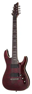 Schecter Hellraiser C-7 Black Cherry