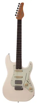 Schecter Nick Johnston Traditional HSS Electric Guitar, Atomic Snow