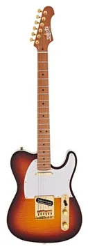 JET JT600BSG Guitare Electrique Type Telecaster Tobacco Burst