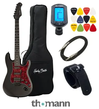Harley Benton ST-20HSS SBK Standard S Bundle