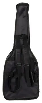 Mundomax Capa para Guitarra Extra c/ Bolso Cargo Nylon 70 Preta Mundomax