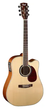 Cort MR730 FXN2 Dreadnought Elektro-Akustik-Gitarre, natur hochglanz