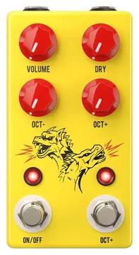 JHS Pedals JHS Std Double Dragon - Pedale Octaver Per Chitarra e Basso
