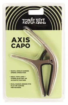 Ernie Ball - 9608 Axis Capo Pewter