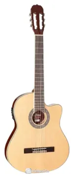 Hofma HMC225 Eletroacústico Cordas Nylon Cor Natural