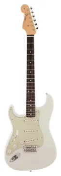 Fender Made In Japan Traditional 60s Stratocaster Olympic White Rosewood Fingerboard Left Handed